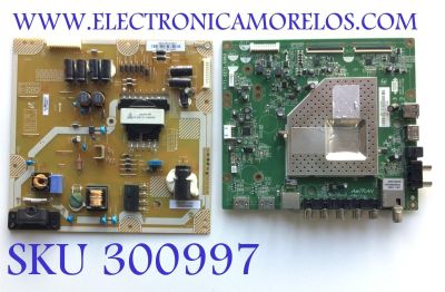 KIT DE TARJETAS PARA TV VIZIO / MAIN 3642-1842-0150 / 0171-2271-5303 / 3642-1842-0395 / FUENTE 0500-0614-0421 / PSLF111301M / 0500-0614-0420 / PANEL T420HVN06.0 / MODELO E420I-B0